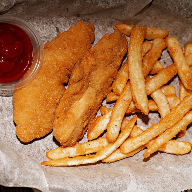 Chicken Finger Plate.