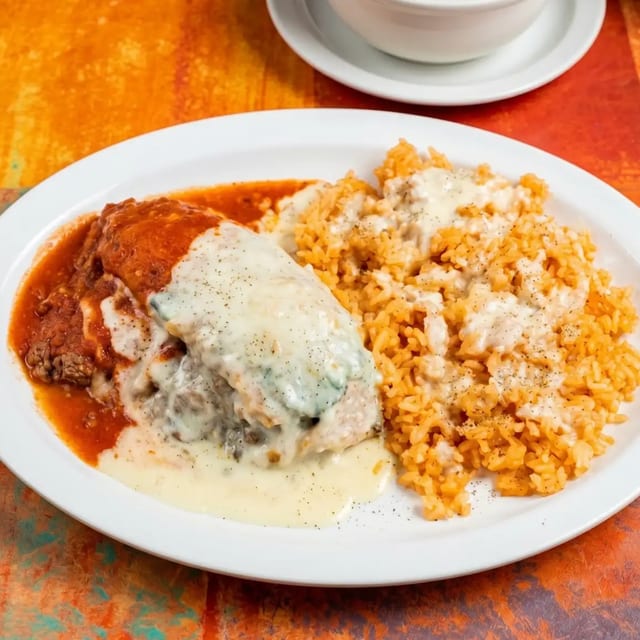 Chile Relleno Lunch.